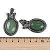 Natural Green Aventurine Pendants G-I370-09AS-05-3