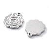 Anti-Tarnish 304 Stainless Steel Pendants STAS-R130-17P-2