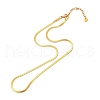 304 Stainless Steel Snake Chain Necklaces NJEW-F285-01A-2