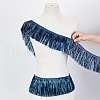 Tassel PET Polyester Ribbon Trim OCOR-WH0082-230A-3