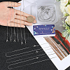 SUNNYCLUE 12Pcs 304 Stainless Steel Serpentine Chain Necklaces Set for Men Women NJEW-SC0001-26-3