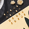 Beebeecraft 300Pcs Brass Crimp Beads KK-BBC0014-71-4