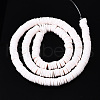 Handmade Polymer Clay Beads Strands CLAY-R089-6mm-134-3
