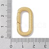 Rack Plating Brass Micro Pave Cubic Zirconia Twister Clasps KK-NH0002-19G-01-3