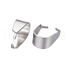 Non-Tarnish 201 Stainless Steel Snap on Bails X-STAS-R071-28-2