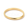 2mm Polished Plain Dome Finger Ring for Girl Women RJEW-C012-05B-G-1