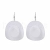 Non-Tarnish Stainless Steel Mirror Ball Earrings for Women FJ2420-13-1