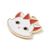 Alloy Enamel Pendants ENAM-Z010-26KCG-2