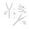 SHEGRACE Brass Pendant Necklaces JN927A-6