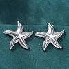 304 Stainless Steel Stud Earrings for Women EJEW-K306-12P-2