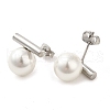 304 Stainless Steel Studs Earrings EJEW-K277-01P-2