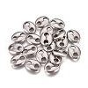 Non-Tarnish 304 Stainless Steel Oval Links Connectors STAS-L247-008P-1