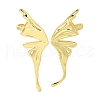 Teardrop Brass Stud Earrings EJEW-R162-11G-1