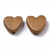 Painted Natural Wood Beads WOOD-R265-08E-2