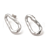 304 Stainless Steel Stud Earrings for Women EJEW-I281-38P-1