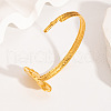 Elegant 304 Stainless Steel Cuff Bangles for Women KV9990-3