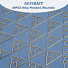 Olycraft 30PCS Alloy Pendant FIND-OC0003-19B-4