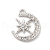 Alloy Crystal Rhinestone Pendants ALRI-K050-08P-1
