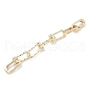 Brass Ends with Chian KK-M308-22G-1