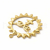 304 Stainless Steel Pendants STAS-M305-01G-3
