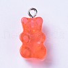 Resin Pendants RESI-WH0008-09A-2