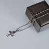 Ankh Cross with Eye of Ra 304 Stainless Steel Pendant Necklaces for Men FS-WG3C167-01-4