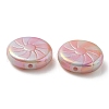 UV Plating Opaque Acrylic Beads OACR-P010-02E-3