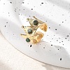 Natural African Turquoise(Jasper) Finger Rings STAS-Z112-09G-02-1