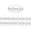 Tarnish Resistant 304 Stainless Steel Cable Chains CHS-L024-021P-1