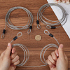 304 Stainless Steel Cable with TPU Sheathed AJEW-WH20006-36A-P-3