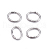 Tarnish Resistant 304 Stainless Steel Jump Rings X-STAS-F221-40P-G-2