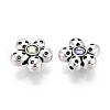Tibetan Style Alloy Beads TIBE-N013-28AS-2