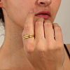 Stainless Steel Finger Ring Sets CY7723-4-2