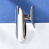 Non-Tarnish 304 Stainless Steel Open Cuff Ring RJEW-Q775-01P-1