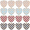 SUNNYCLUE 40Pcs 4 Colors Alloy Enamel Pendants ENAM-SC0004-34-1