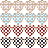 SUNNYCLUE 40Pcs 4 Colors Alloy Enamel Pendants ENAM-SC0004-34-1