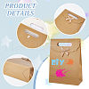 Rectangle Paper Gift Bags CARB-WH0017-14B-02-5