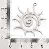 304 Stainless Steel Pendants STAS-S176-01P-3