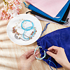HOBBIESAY 10Pcs 5 Colors Velvet Drawstring Gift Bags TP-HY0001-14-4