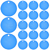 SOFPLATE 25Pcs Aluminum Pendants FIND-SP0002-68A-01-1