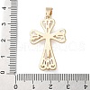 Brass Micro Pave Cubic Zirconia Pendants KK-A212-02C-G-3