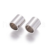 Tarnish Resistant 304 Stainless Steel Tube Beads STAS-F205-03P-C-1