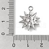 Anti-Tarnish 304 Stainless Steel Pendants STAS-Z092-01AS-07-3