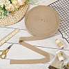 Cotton Herringbone Ribbon OCOR-WH0097-50B-5
