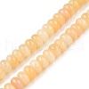Natural Yellow Jade Beads Strands G-T138-76-4