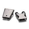 Iron Bolo Tie Slide Clasp IFIN-F162-01A-B-2