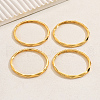4Pcs Luxury Geometric Wave Zinc Alloy Bangles for Women's Daily Wear TW4371-3-4