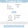   Electroplated Glass Bead GLAA-PH0003-64B-2