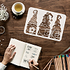 Plastic Reusable Drawing Painting Stencils Templates DIY-WH0202-377-3