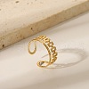 Stainless Steel Cuff Ringds for Women HA1688-8-1